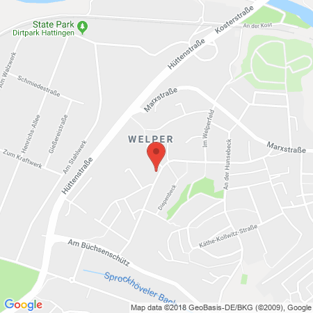 Kartenansicht Markenfreie TS