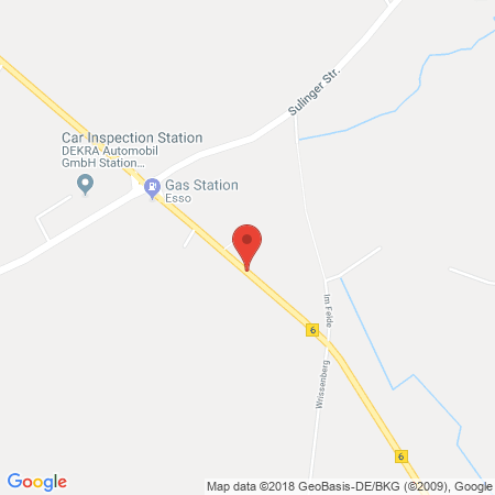 Kartenansicht ESSO Torsten Heusmann GmbH