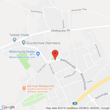 Kartenansicht Freie Tankstelle Wessel