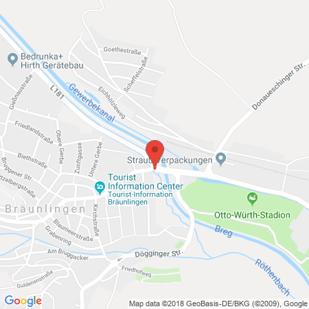 Kartenansicht Autohaus Hofheinz