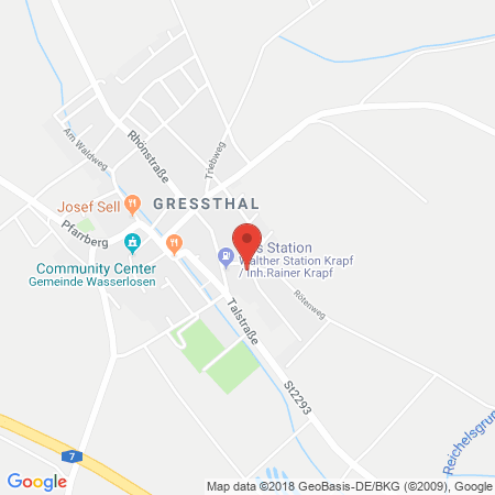 Kartenansicht bft - Walther