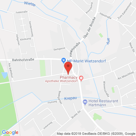 Kartenansicht Fahrzeughaus Schlange