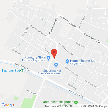 Kartenansicht Supermarkt-Tankstelle