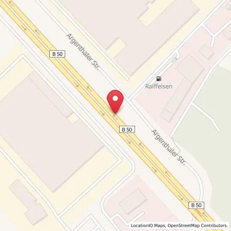 Karte Raiffeisen Hunsrück