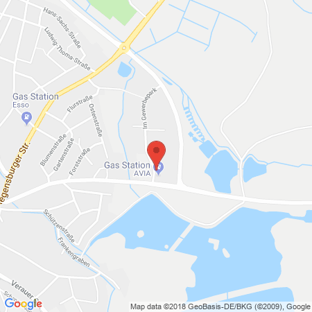 Kartenansicht AVIA Station Bruno Ecker