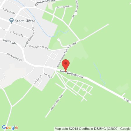 Kartenansicht LTG Tankstelle