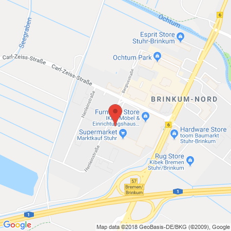 Kartenansicht Ratio Stuhr - Brinkum