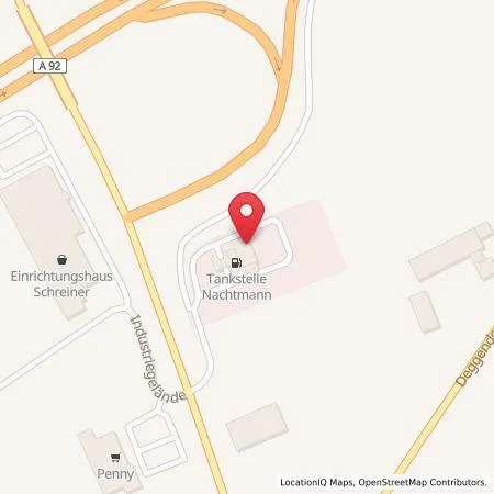 Karte Freie Tankstelle