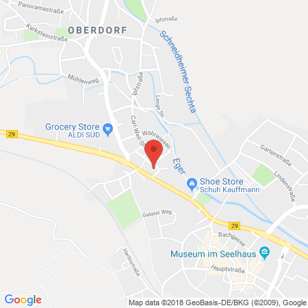 Kartenansicht freie Tankstelle
