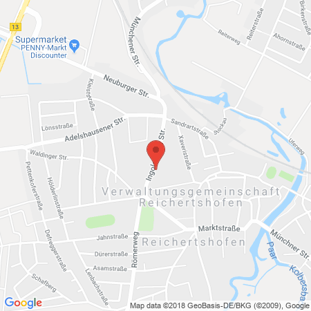 Kartenansicht OMV