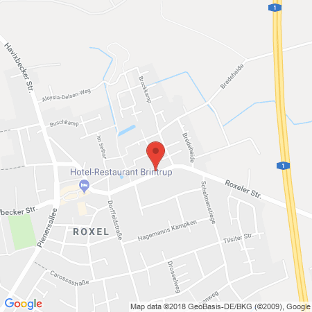 Kartenansicht Westfalen