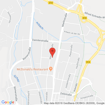 Kartenansicht Tankstelle