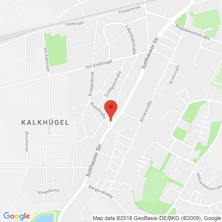 Kartenansicht Westfalen