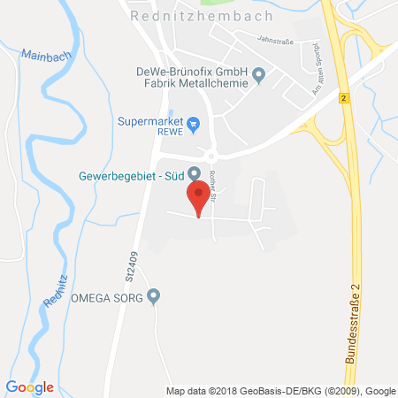 Kartenansicht AVIA Xpress