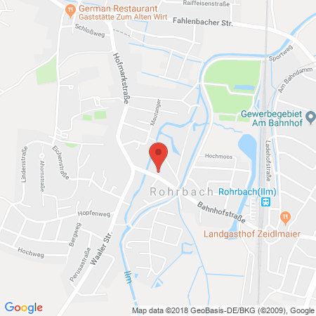 Kartenansicht Tankstelle Autohaus Hutter Rohrbach