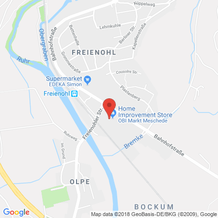 Kartenansicht Mineralölvertrieb Noeke GmbH