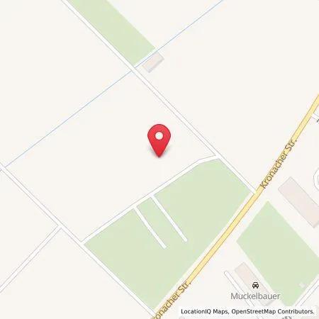 Karte Ultsch-Tankstelle Bamberg