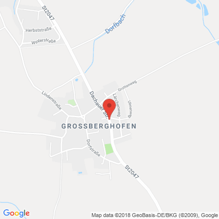 Kartenansicht Tankstelle Unsin