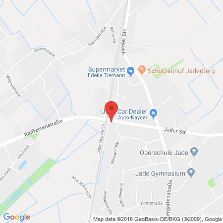 Kartenansicht RWG Wesermarsch eG