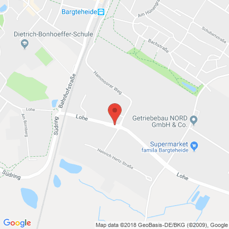 Kartenansicht Avia Tankstelle Klaus Lange