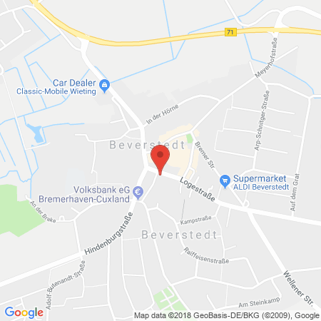 Kartenansicht Tecklenburg Tankstelle