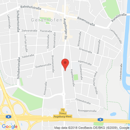 Kartenansicht Südtank