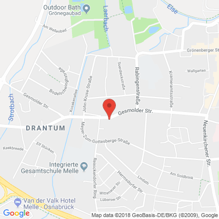 Kartenansicht Westfalen