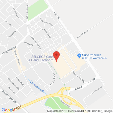 Kartenansicht SELGROS