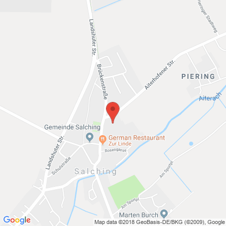 Kartenansicht Schütz - Freie Tankstelle