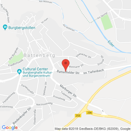 Kartenansicht Autohaus Bienhaus GmbH