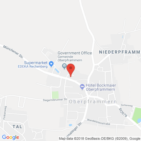 Kartenansicht BK-Tankstelle Auto Behnke GmbH