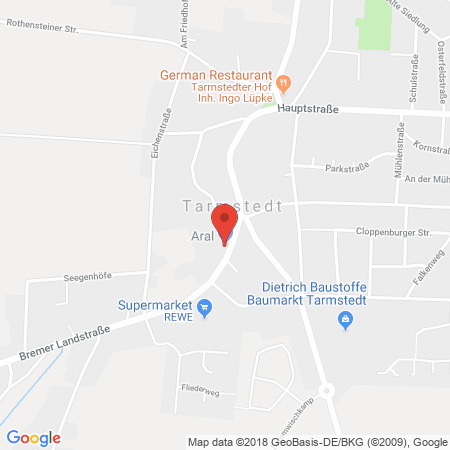Kartenansicht ARAL