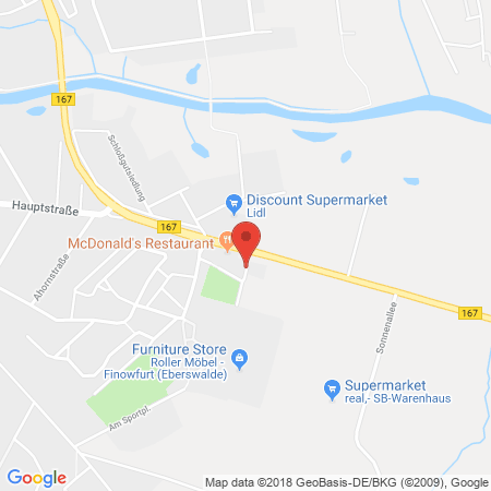 Kartenansicht Supermarkt-Tankstelle