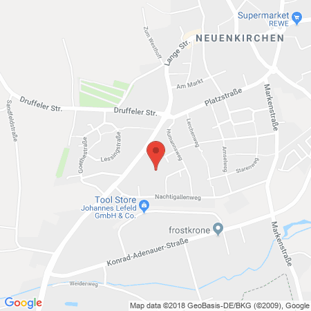 Kartenansicht AVIA Xpress