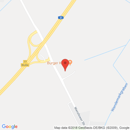 Kartenansicht ARAL