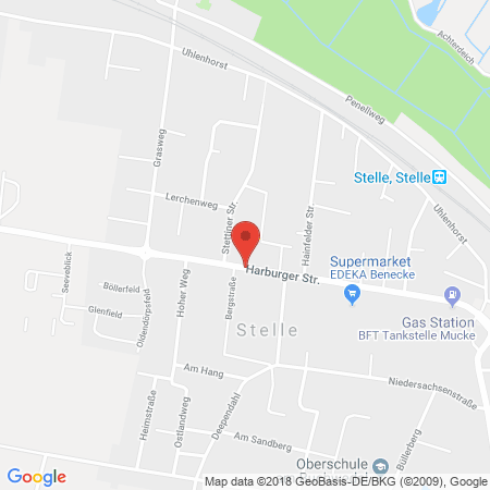 Kartenansicht Shell-Tankstelle