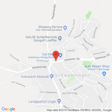 Kartenansicht Autohaus Richard König