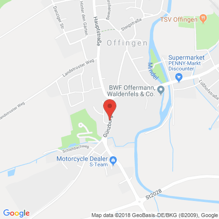 Kartenansicht Auto Motorrad Service Rehle