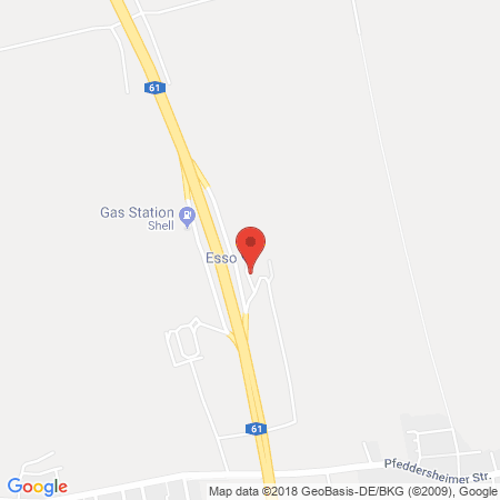 Kartenansicht ESSO