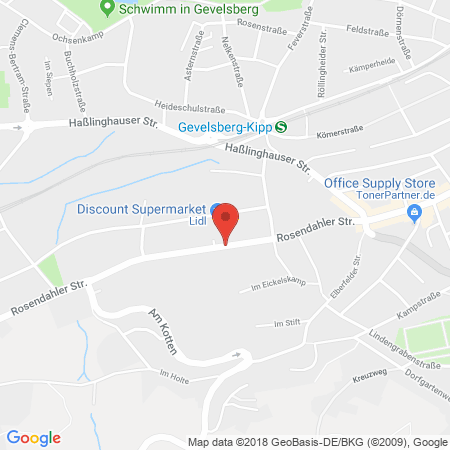 Kartenansicht Auto Gas Technik Thorsten Krug & Bojan Ferk GbR