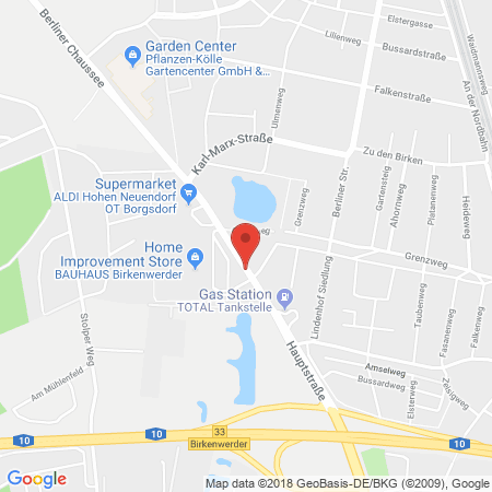 Kartenansicht Camping Pöhl