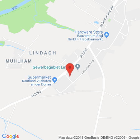 Kartenansicht Supermarkt-Tankstelle