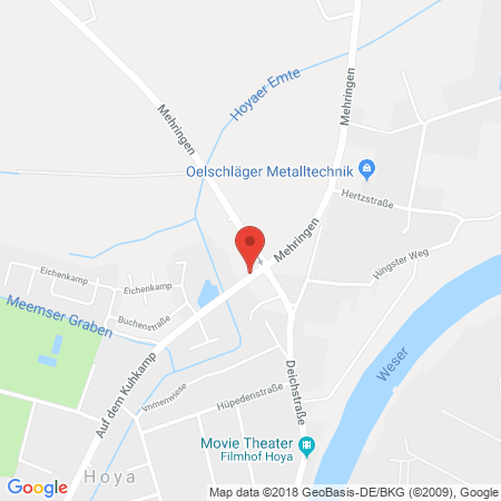 Kartenansicht CLASSIC Tankstelle Lühmann GmbH & Co. KG