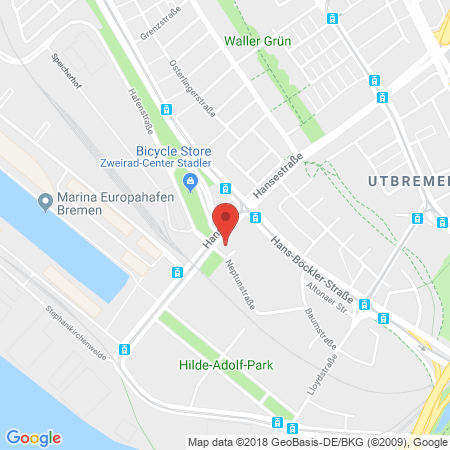 Kartenansicht Hoyer