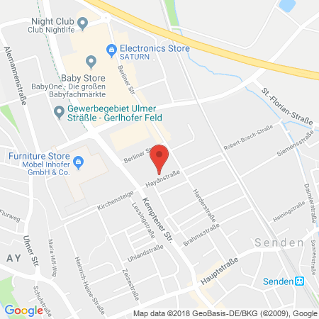 Kartenansicht Pinoil