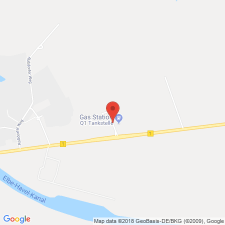 Kartenansicht Q1 Tankstelle Seeger