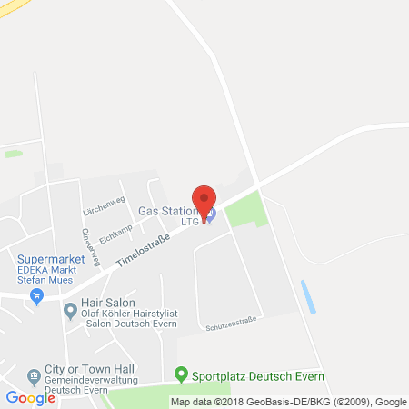 Kartenansicht Uwe Mohr Kfz-Meisterbetrieb + Tankstelle