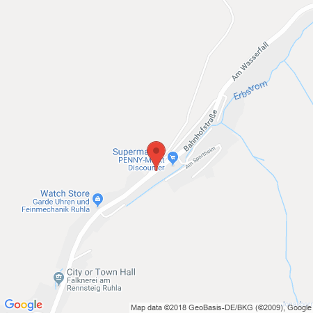 Kartenansicht Avex Tankstelle