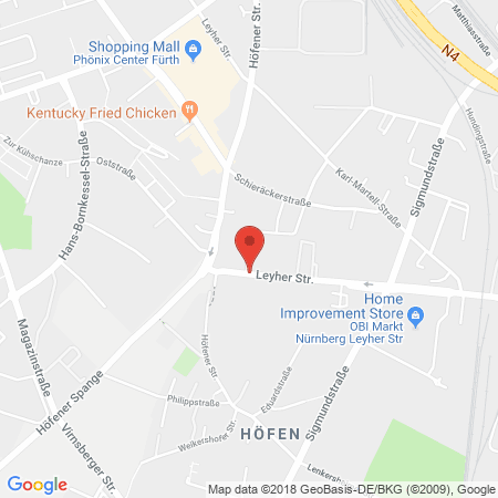 Kartenansicht SUBARU-ZENTRUM