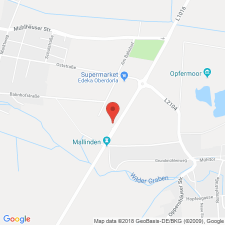 Kartenansicht Tankstelle